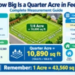 How Big Is a Quarter Acre in Feet? Complete Measurement Guide
