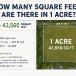 How Many Square Feet Are There in 1 Acre?